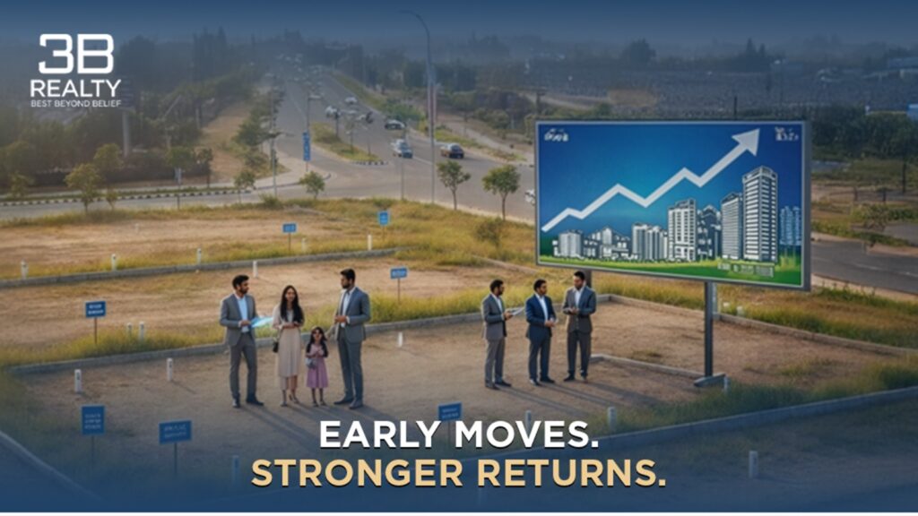 Why Early Investment in Emerging Corridors Delivers Higher ROI | 3B Realty Delhi NCR