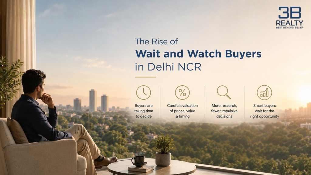 The Rise of ‘Wait and Watch’ Buyers: What It Means for Real Estate in Delhi NCR